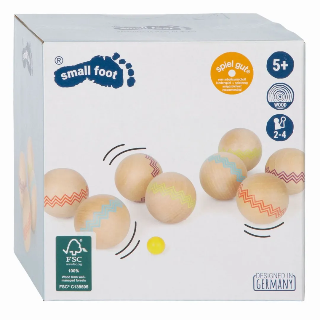 Small Foot Houten Jeu de Boules - 9-delig