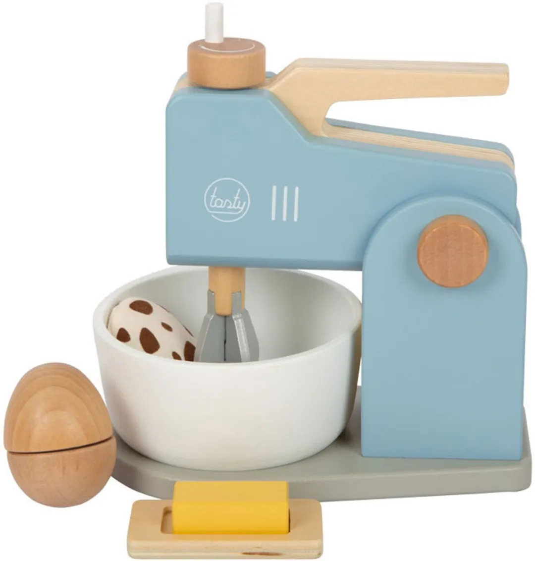 Small Foot Houten Mixer Set 12-delig - Multicolor