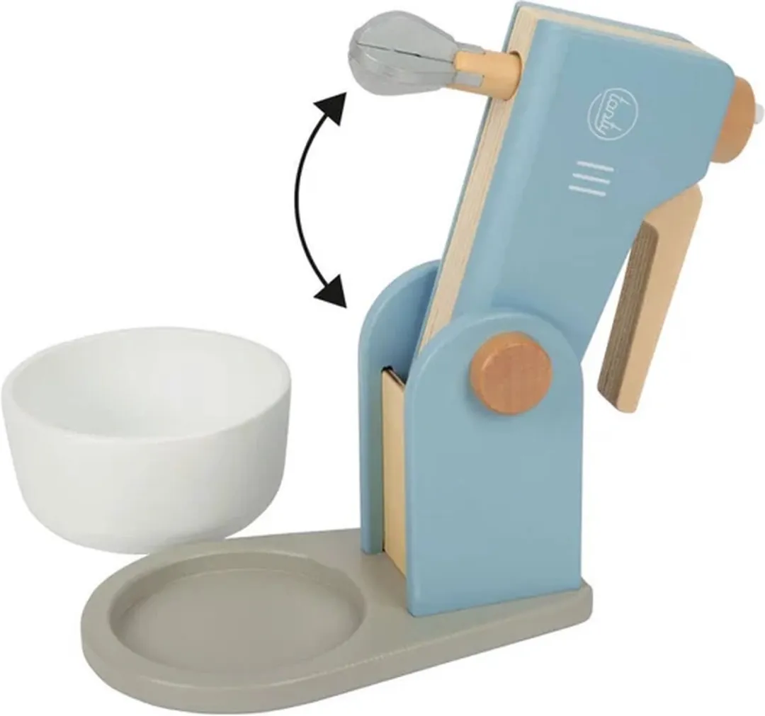 Small Foot Houten Mixer Set 12-delig - Multicolor