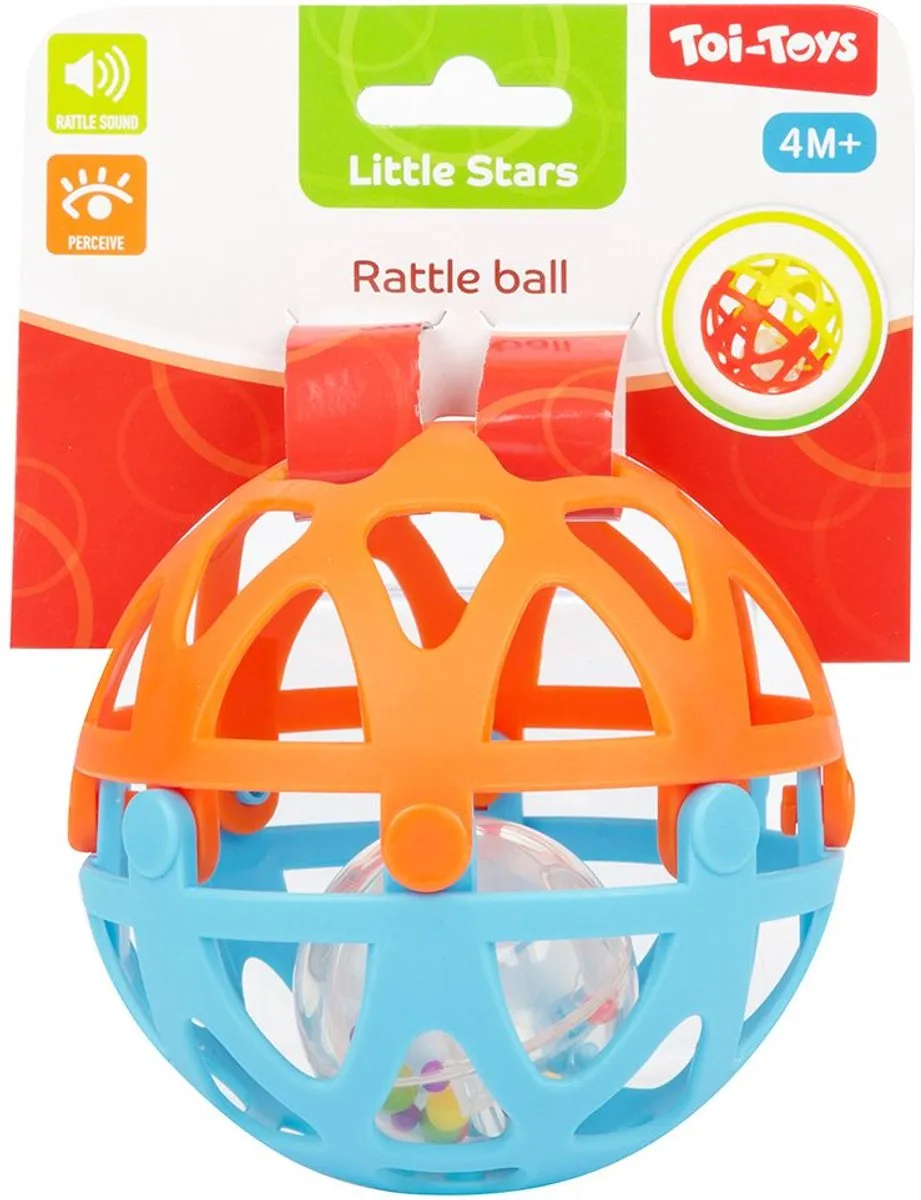 Toi-Toys Little Stars Rammelbal 10cm