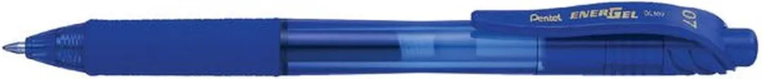 Pentel EnerGel BL107 Gelpen 0.7mm - Blauw - 12 Stuks