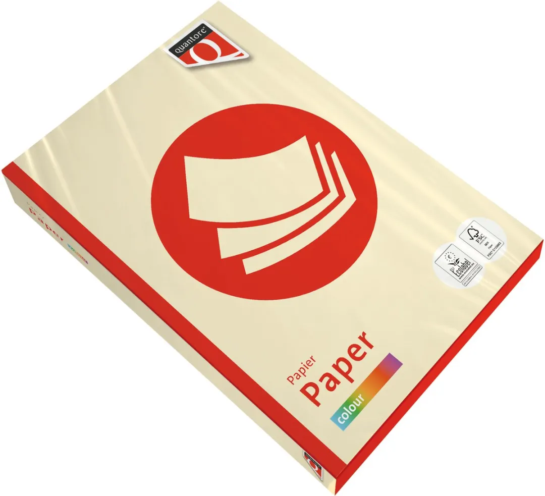 Quantore Kopieerpapier A4 160gr ivoor 250 vel