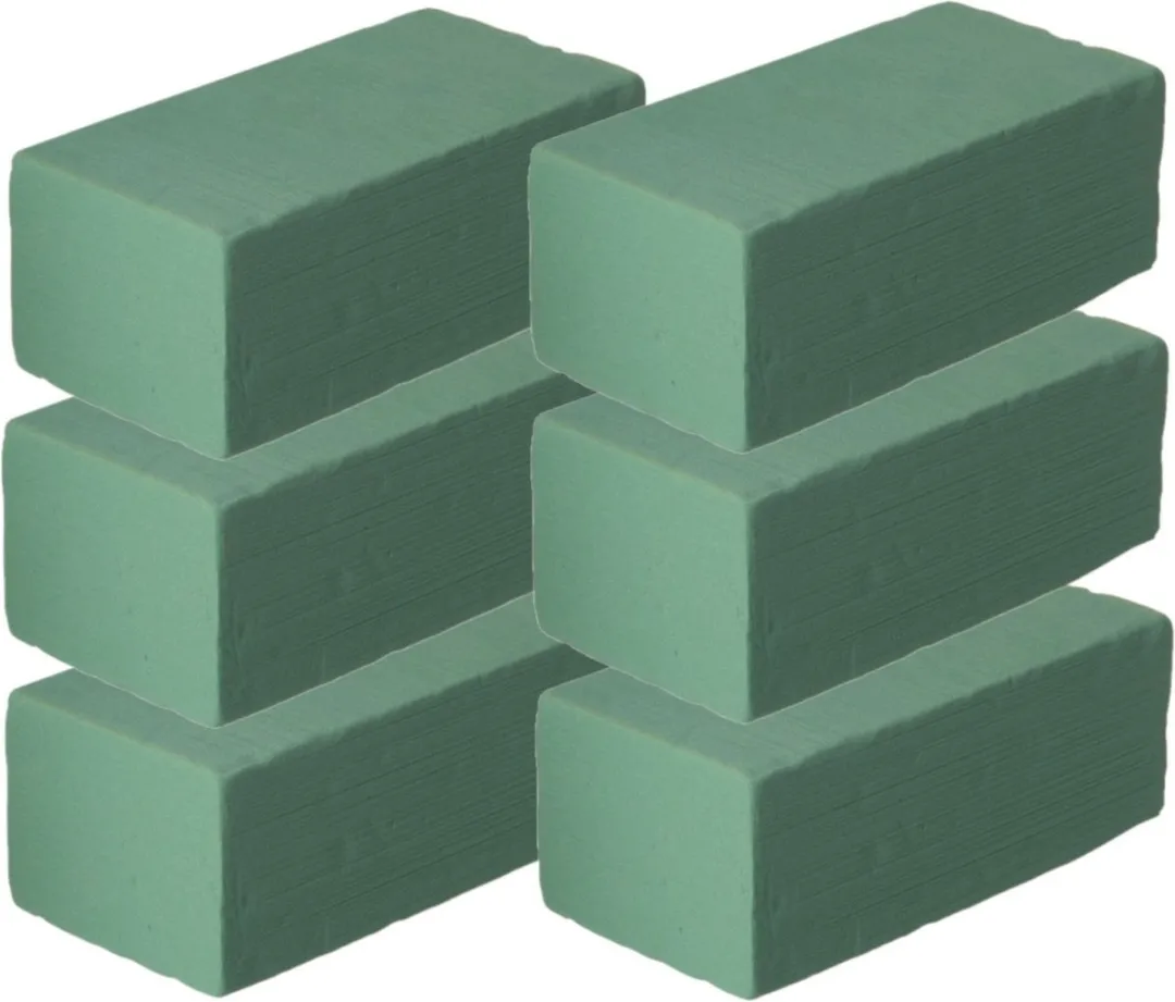 Glorex Hobby Steekschuim voor Plantenbak 6 Stuks