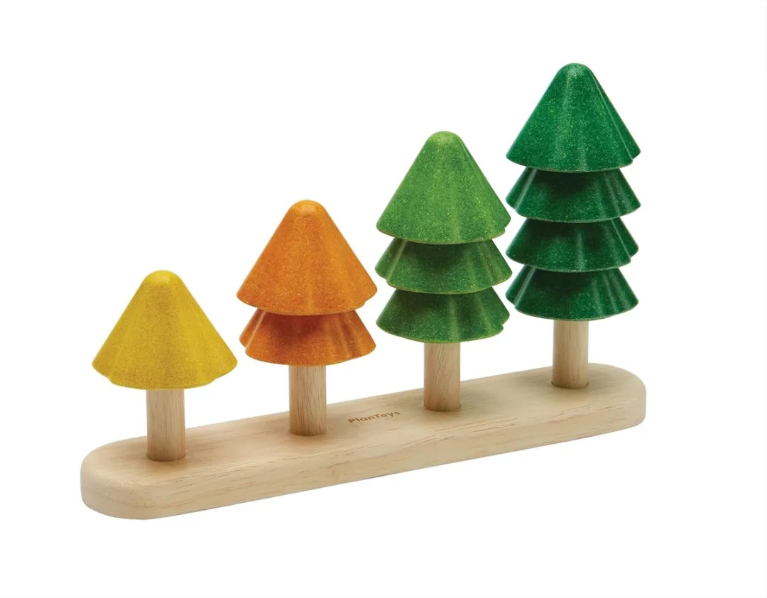 Plantoys Houten Bomen Sorteren & Tellen 5403