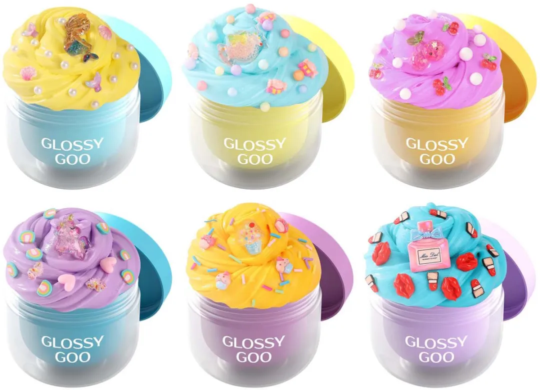 Johntoy GlossyGoo Beauty Putty Slijm - Multicolor