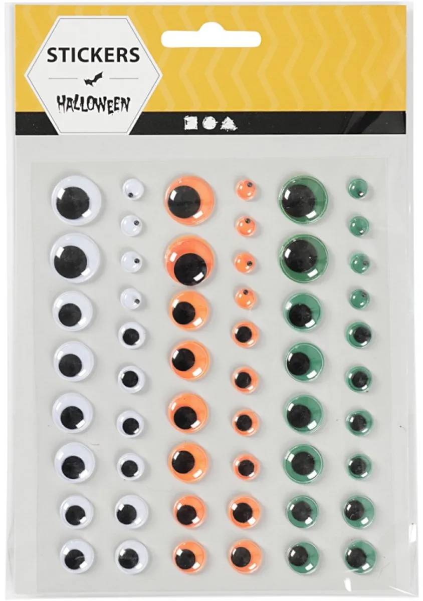 Creativ Company Wiebelogen Halloween 54 Stuks