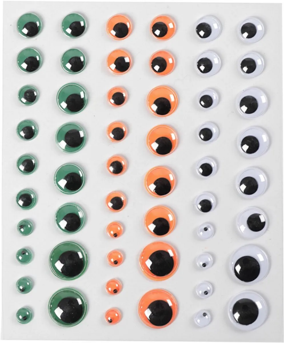 Creativ Company Wiebelogen Halloween 54 Stuks - Divers