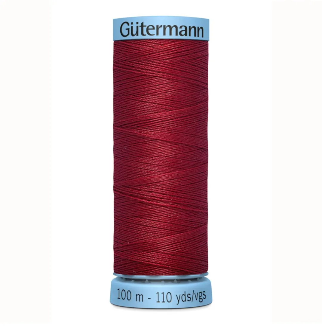 Gutermann Zijden Naaigaren Bordeaux - 100m
