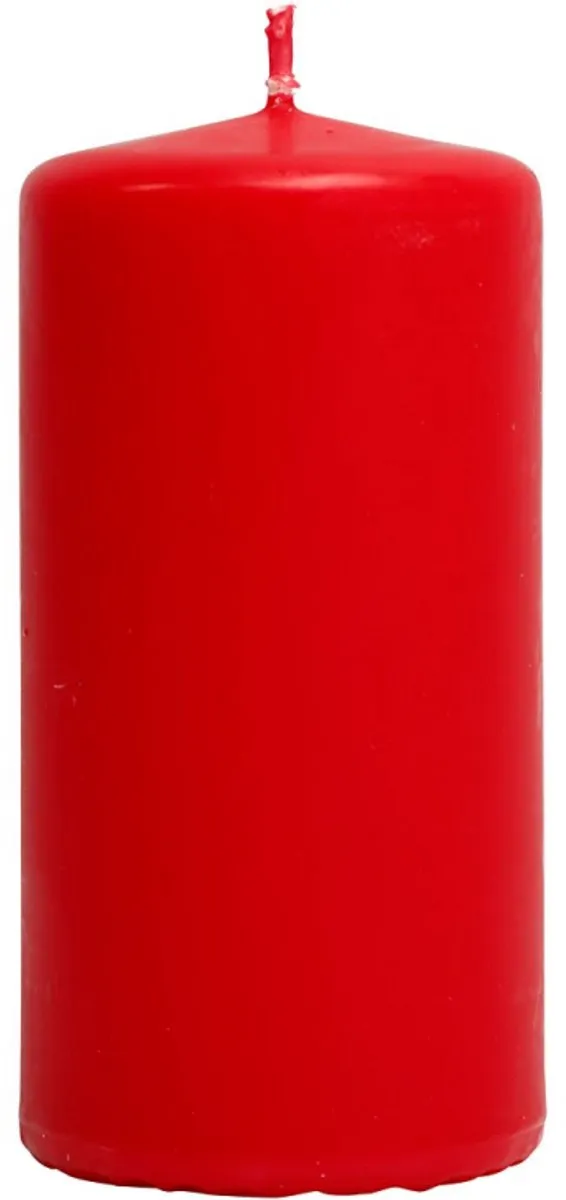 Creativ Company Kaars 10cm Rood