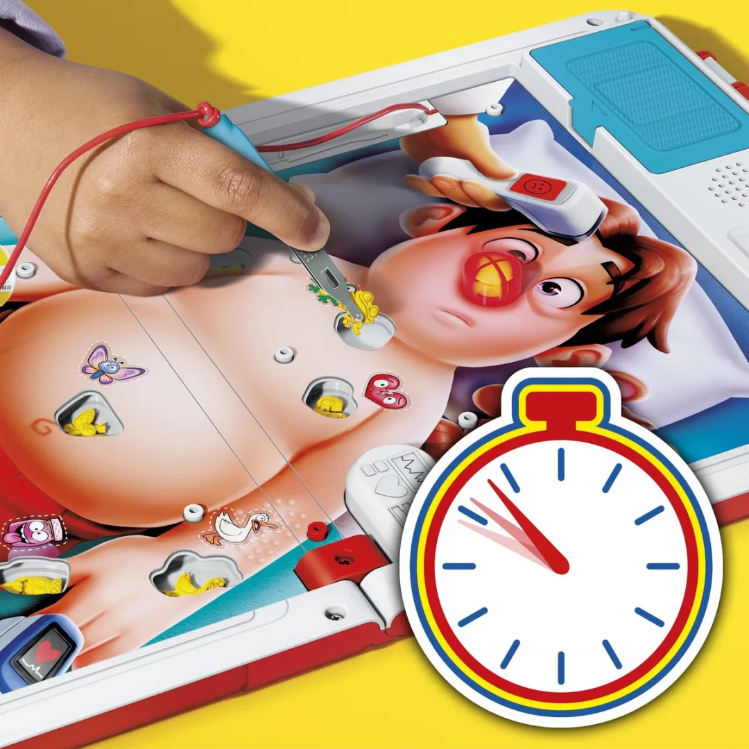 Hasbro Gaming Dokter Bibber Vernieuwde Editie Bordspel - afbeelding 6 van 6