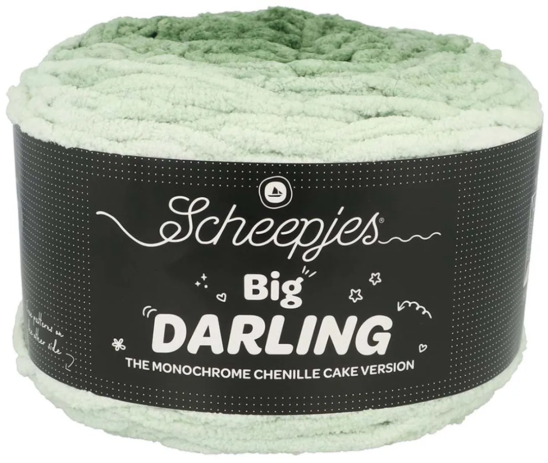 Scheepjes Big Darling Monochrome Cake 420 Pickle