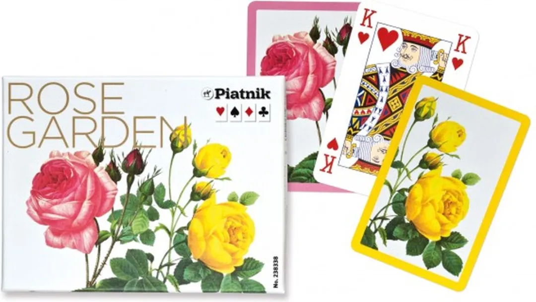 Piatnik Rose Garden Speelkaarten Double Deck