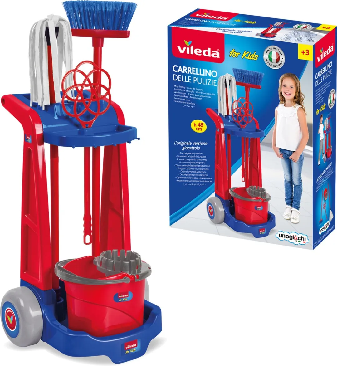 Vileda Kinder Schoonmaak Trolley