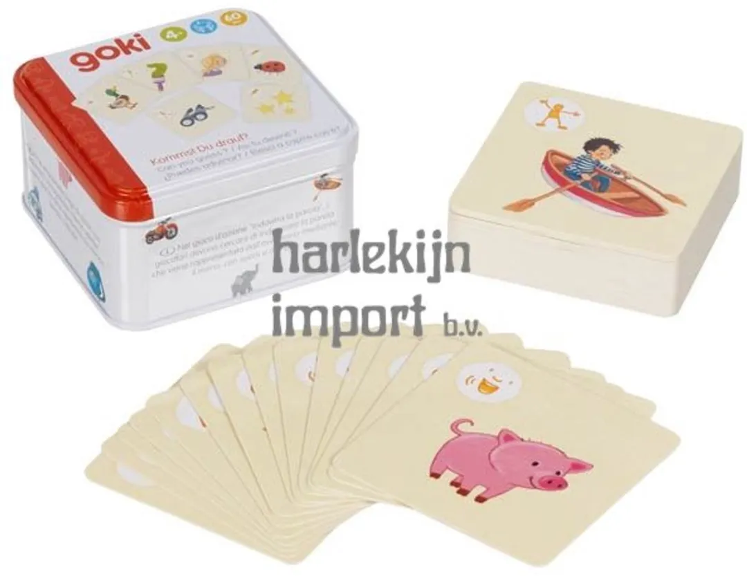 Goki Raad het Motief GK56310 Kaartspel - 2-6 Spelers