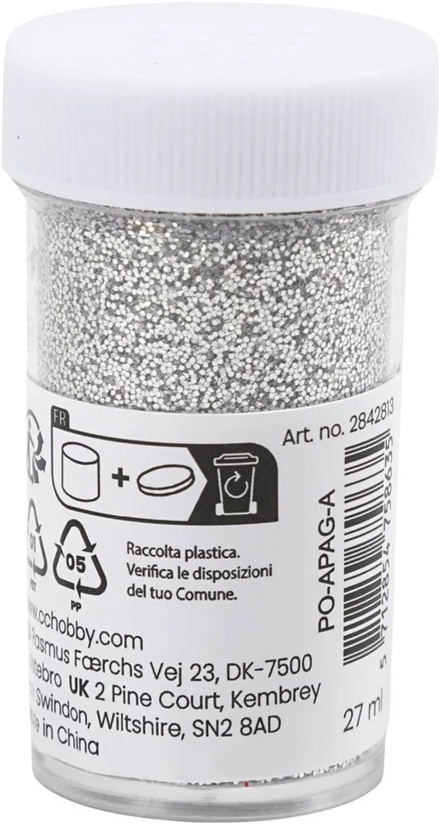 Creativ Company Bio Sparkles Zilver 27ml