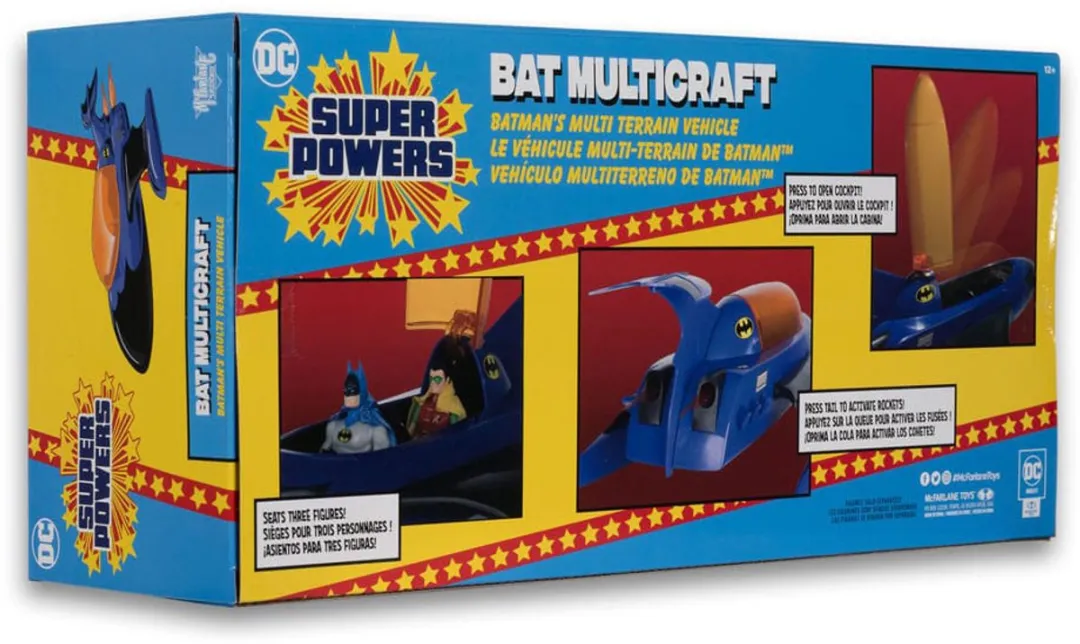 McFarlane Toys DC Super Powers The Bat Multicraft 10cm - Multicolor