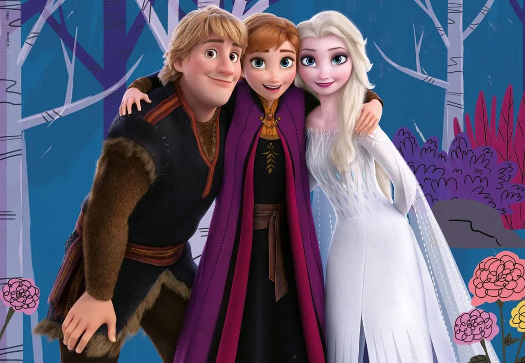 Educa Frozen Houten Puzzels 50 Stuks