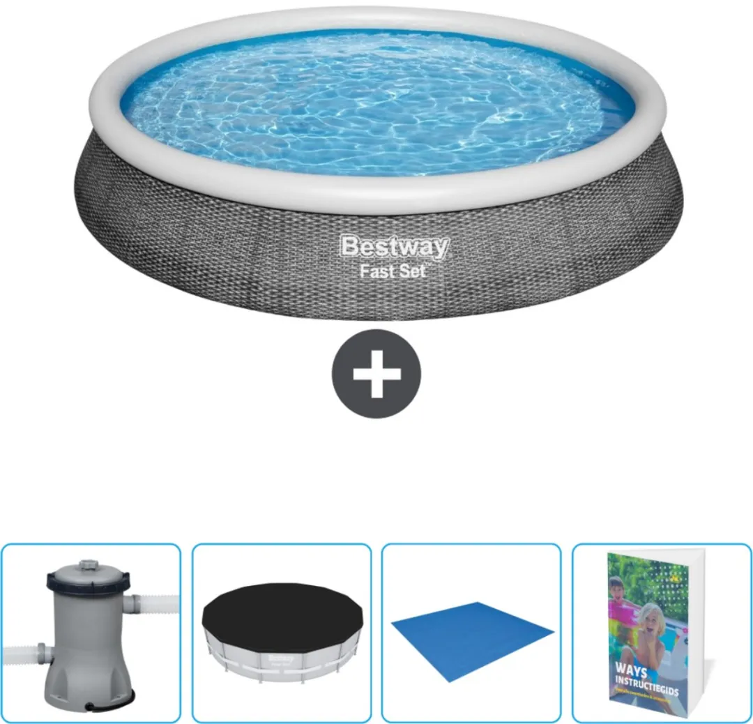 Bestway Fast Set Rond Zwembad 396cm