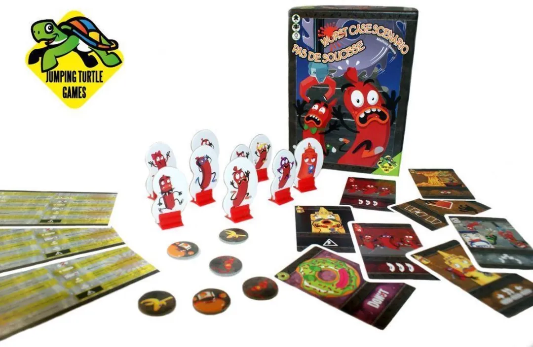 Jumping Turtle Games Wurst Case Scenario Kaartspel - 2-6 Spelers