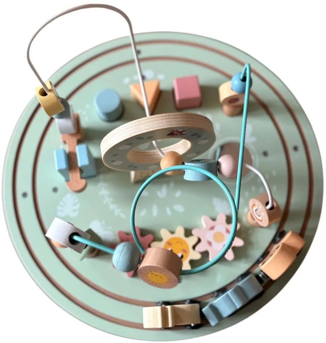 Tooky Toy TH712N Activiteiten Tafel - Pastelkleuren