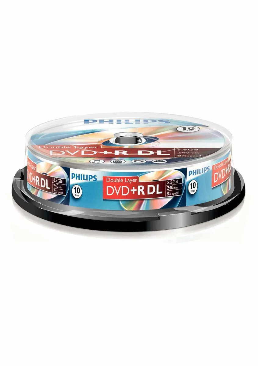 Philips DVD+R Double Layer 8.5GB