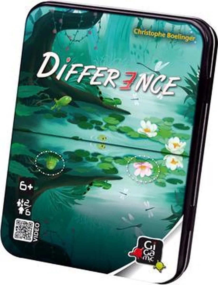 Geronimo Games Difference Familiespel - 2-6 Spelers