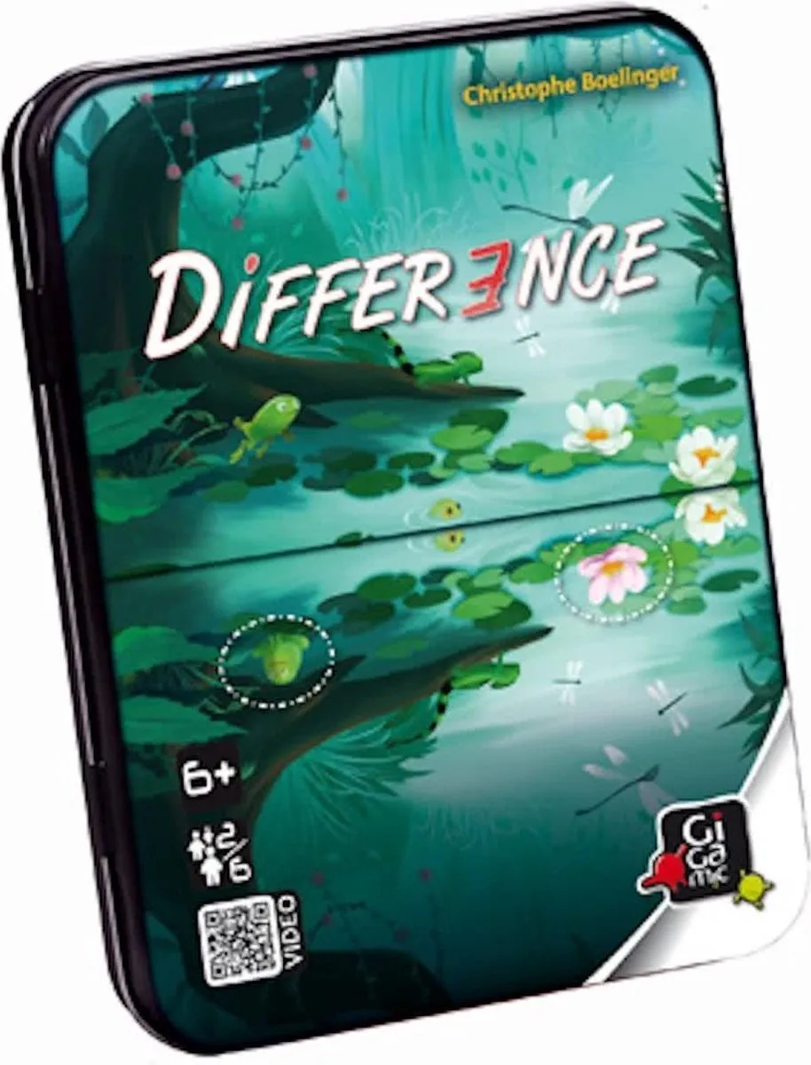 Geronimo Games Difference Familiespel