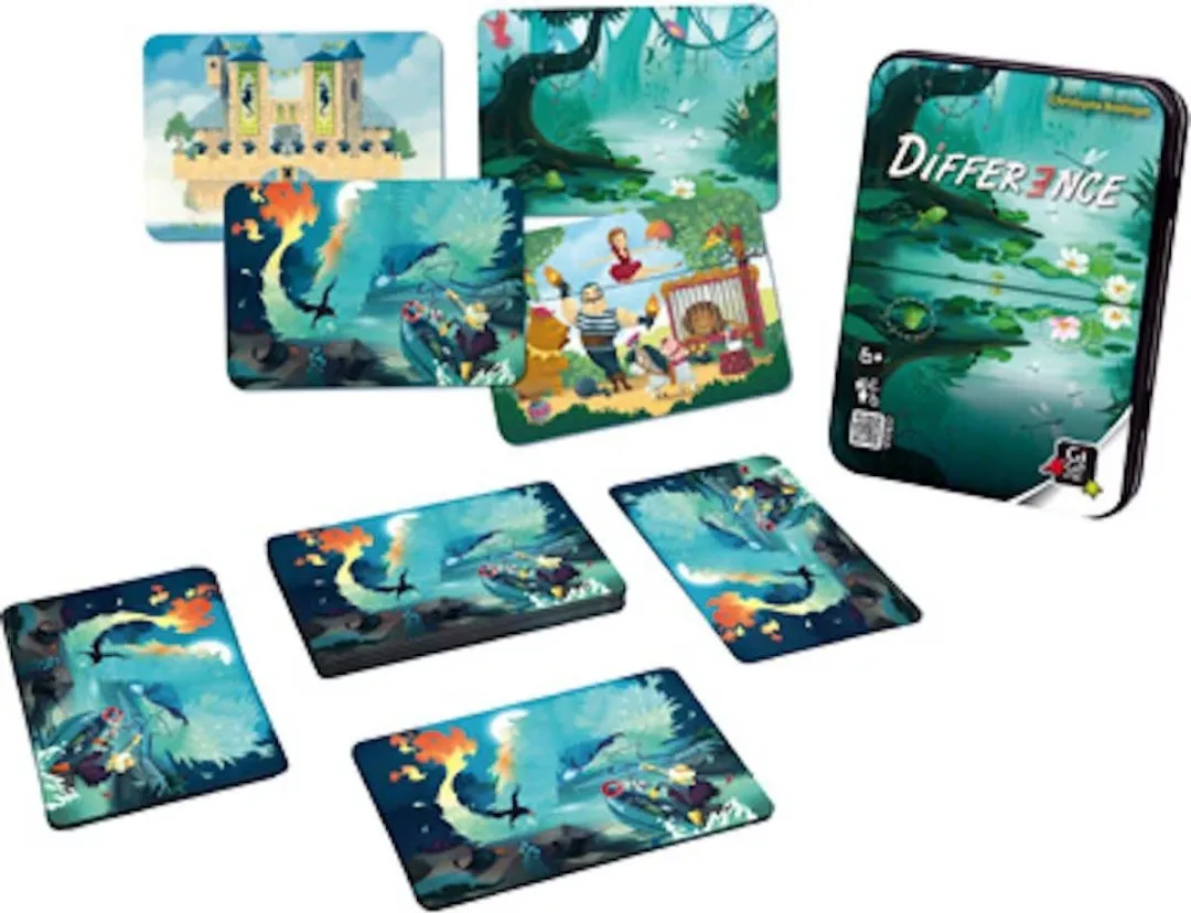 Geronimo Games Difference Familiespel - 2-6 Spelers