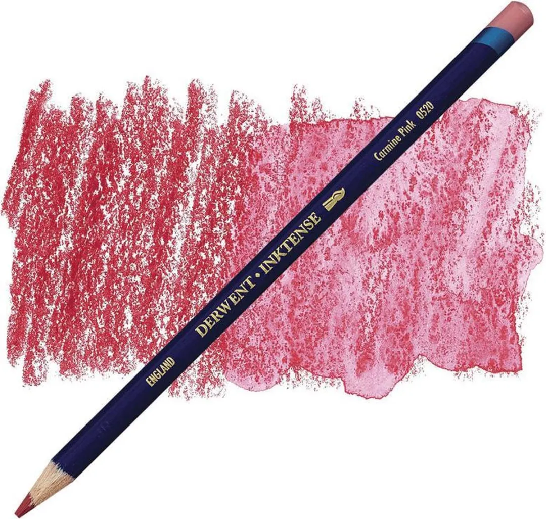 Derwent Inktense Carmine Pink 0520 Potlood