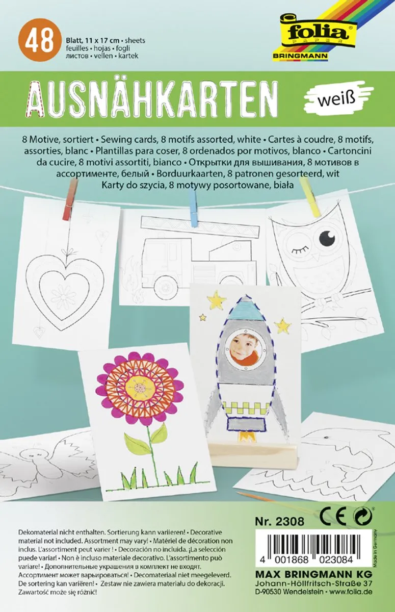 Folia Borduurkaarten