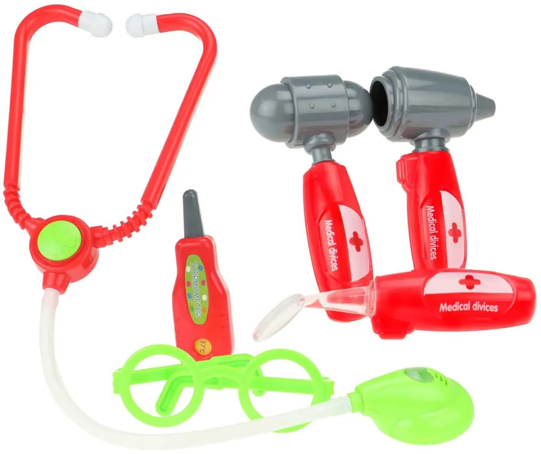 Toi-Toys Doktersset met Stethoscoop - 8-delig - Multicolor