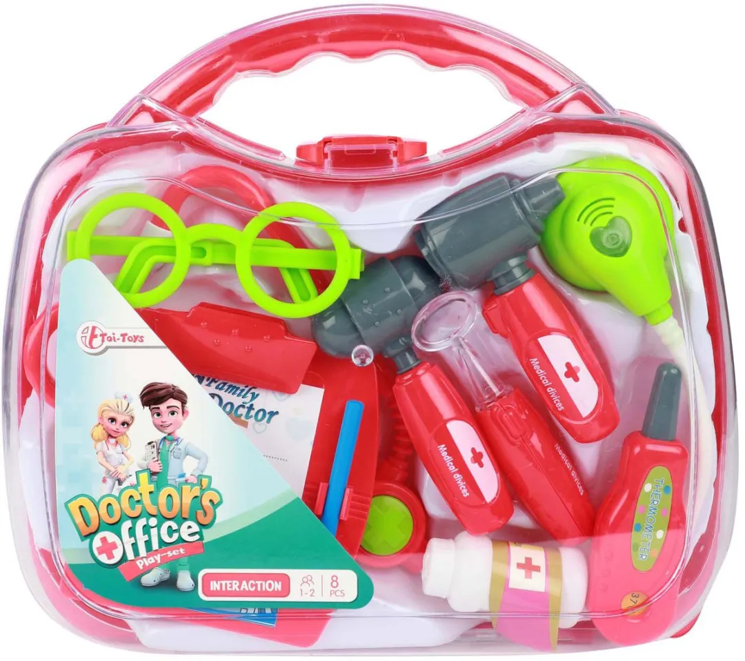 Toi-Toys Doktersset met Stethoscoop - 8-delig - Multicolor