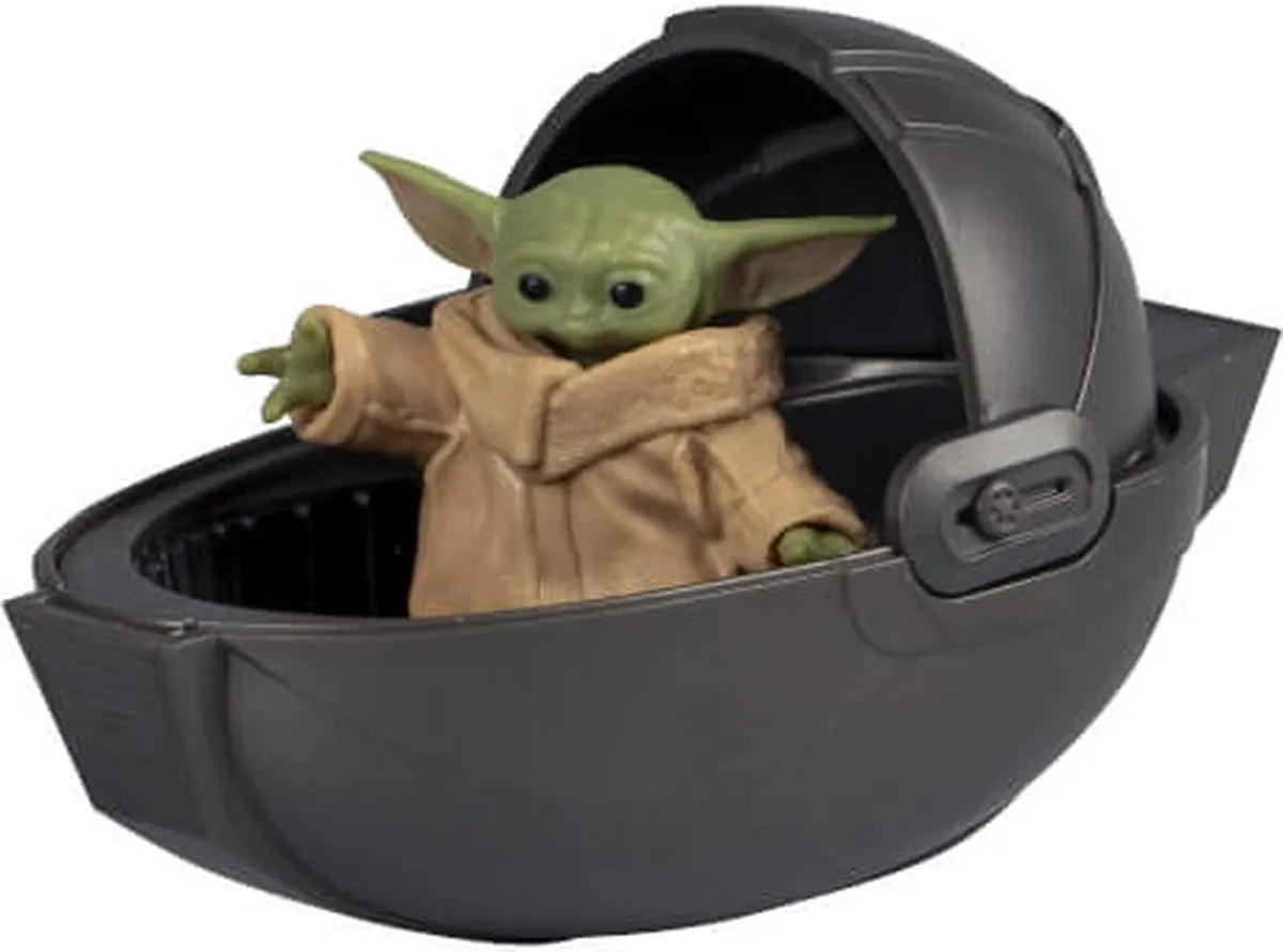 Hasbro Star Wars Grogu Hover Pram Actiefiguur