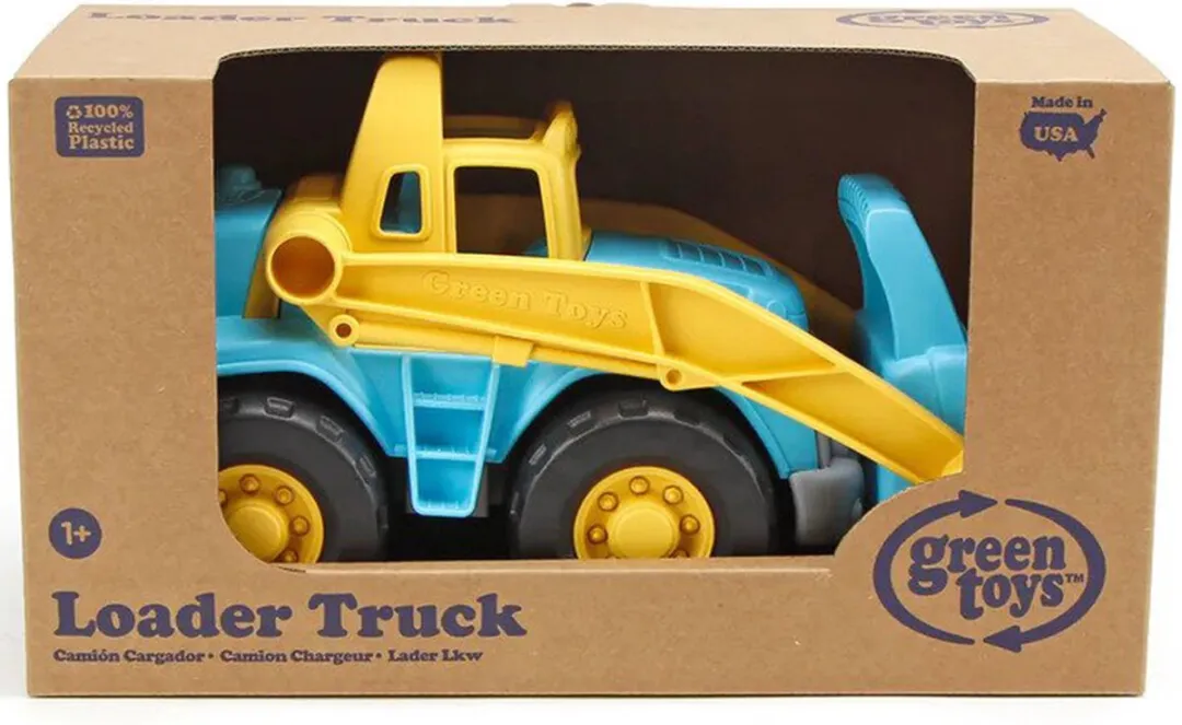 Groen Speelgoed Lader Vrachtwagen