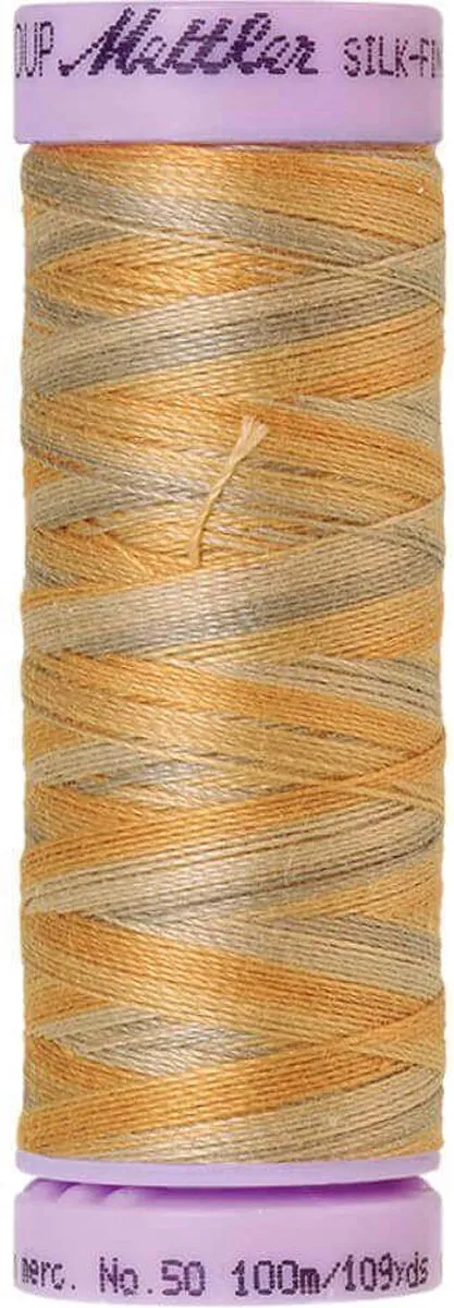 Amann Silk-Finish Cotton Geel-Grijs 100m