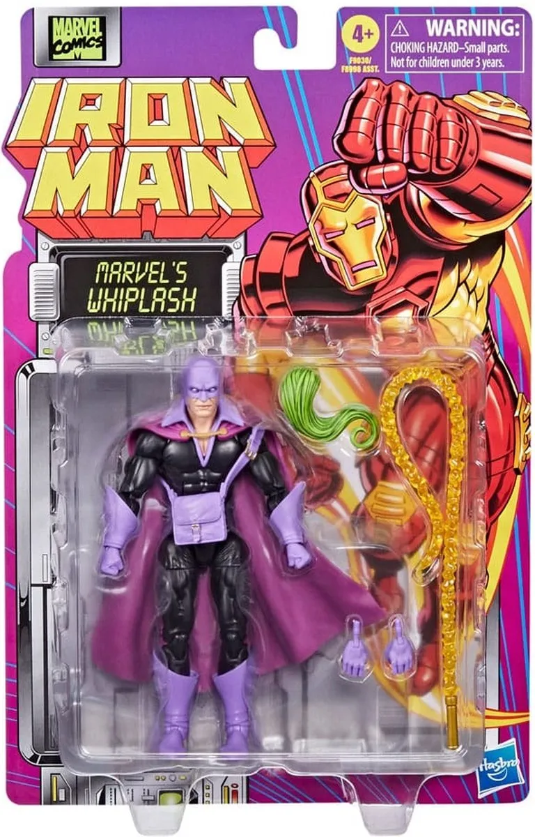 Hasbro Marvel Legends Iron Man Whiplash Action Figure 15cm - Multi