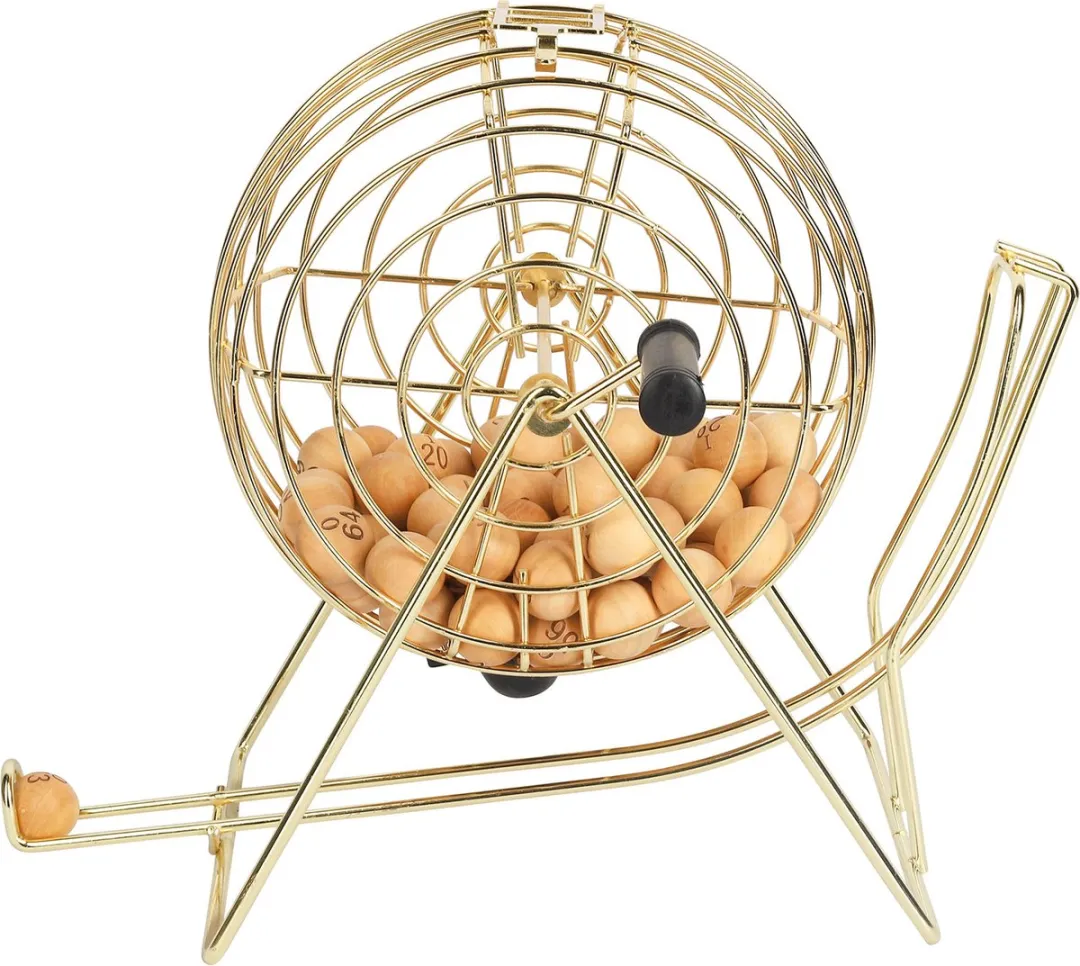 HOT Games Bingo Molen Set 24cm - 75 Houten Ballen