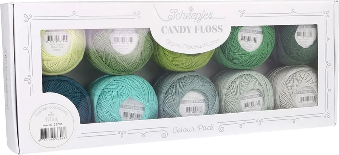 Scheepjes Candy Floss Mint - 10x20g