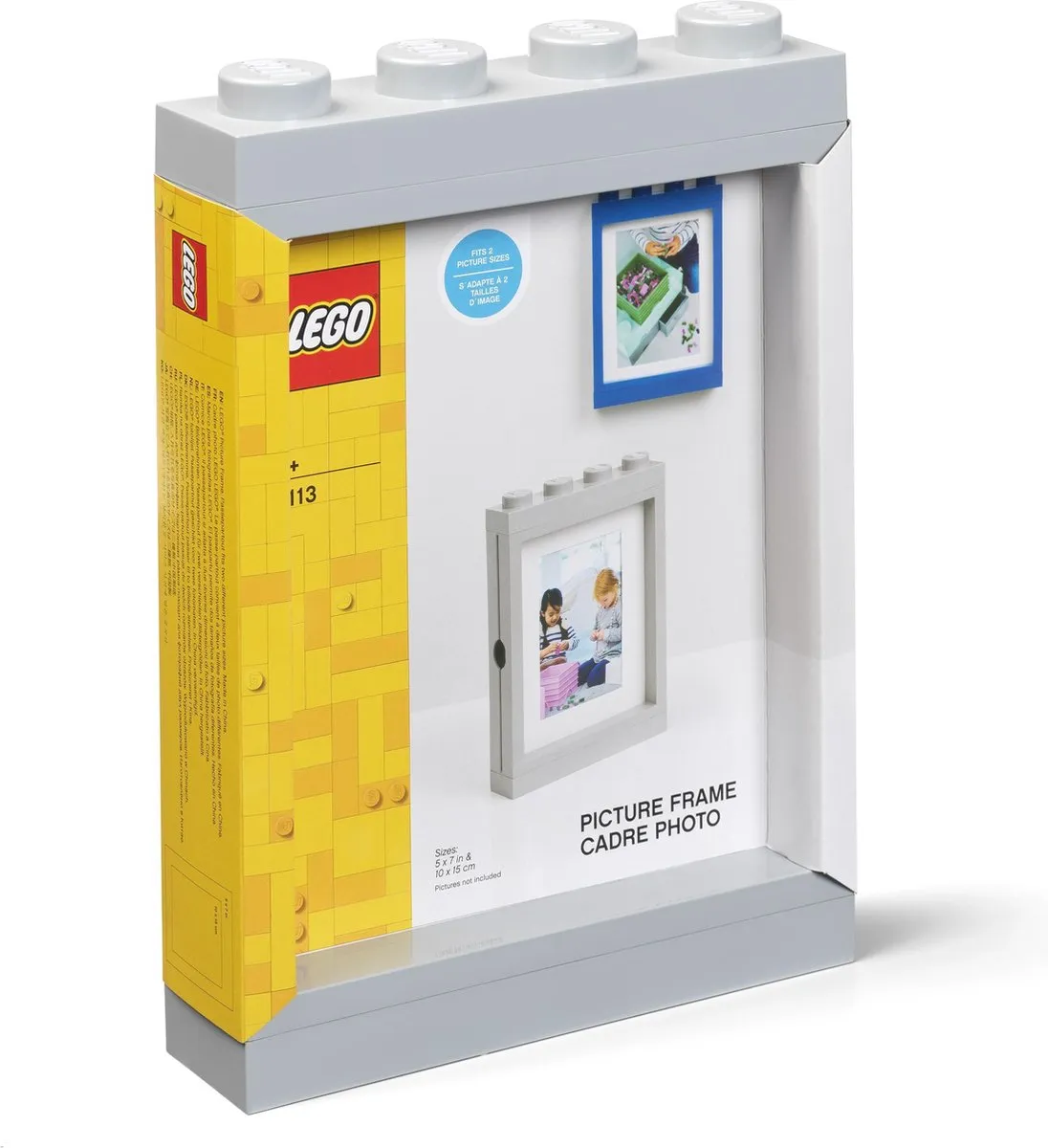 LEGO Fotolijst Grijs - 120x268cm