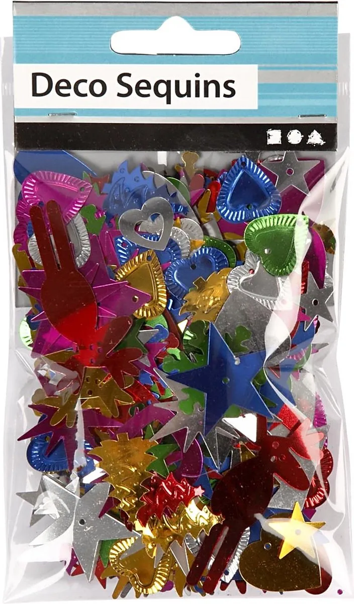 Creativ Company Pailletten Creotime 35g - Assorti