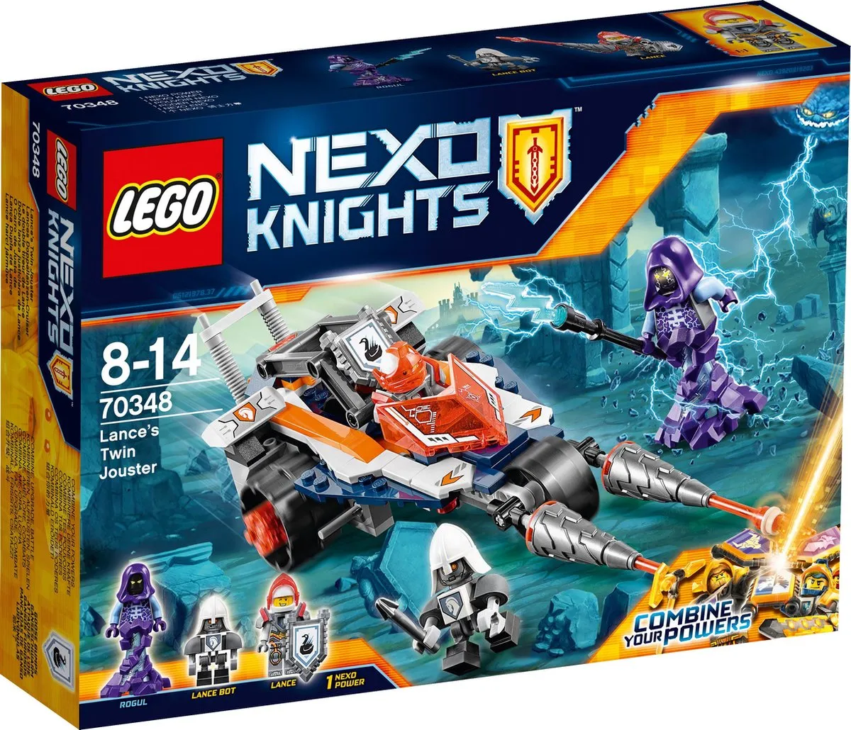 LEGO NEXO KNIGHTS Lance's Dubbele Jouster 70348
