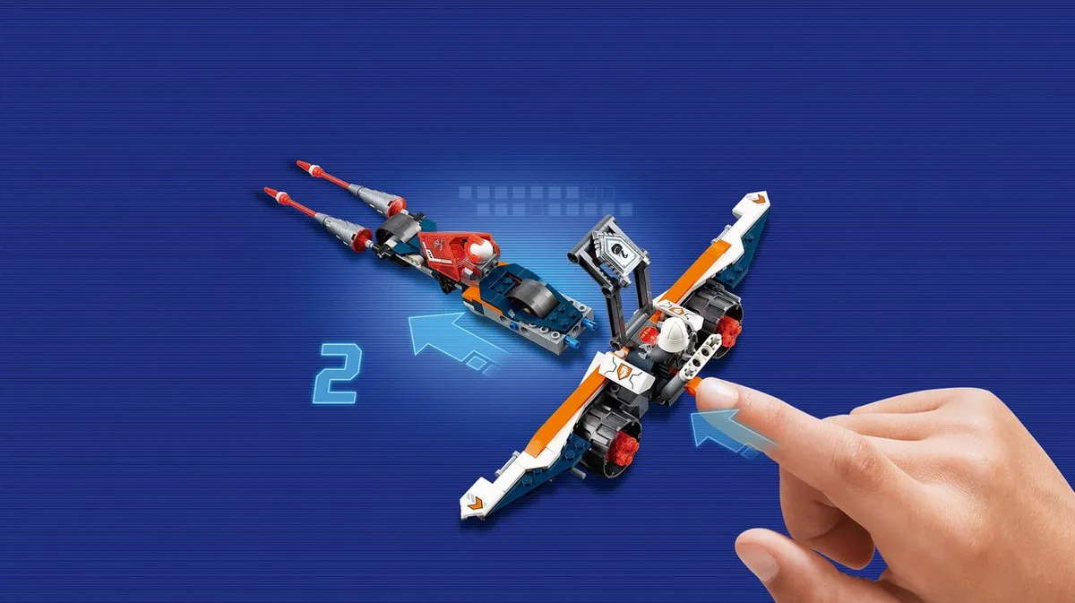 LEGO NEXO KNIGHTS Lance's Dubbele Jouster 70348 - 216 Stukken - afbeelding 6 van 6