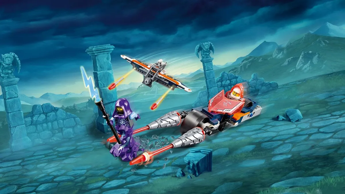 LEGO NEXO KNIGHTS Lance's Dubbele Jouster 70348 - 216 Stukken