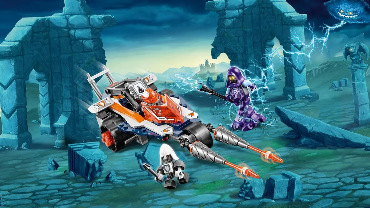 LEGO NEXO KNIGHTS Lance's Dubbele Jouster 70348 - 216 Stukken