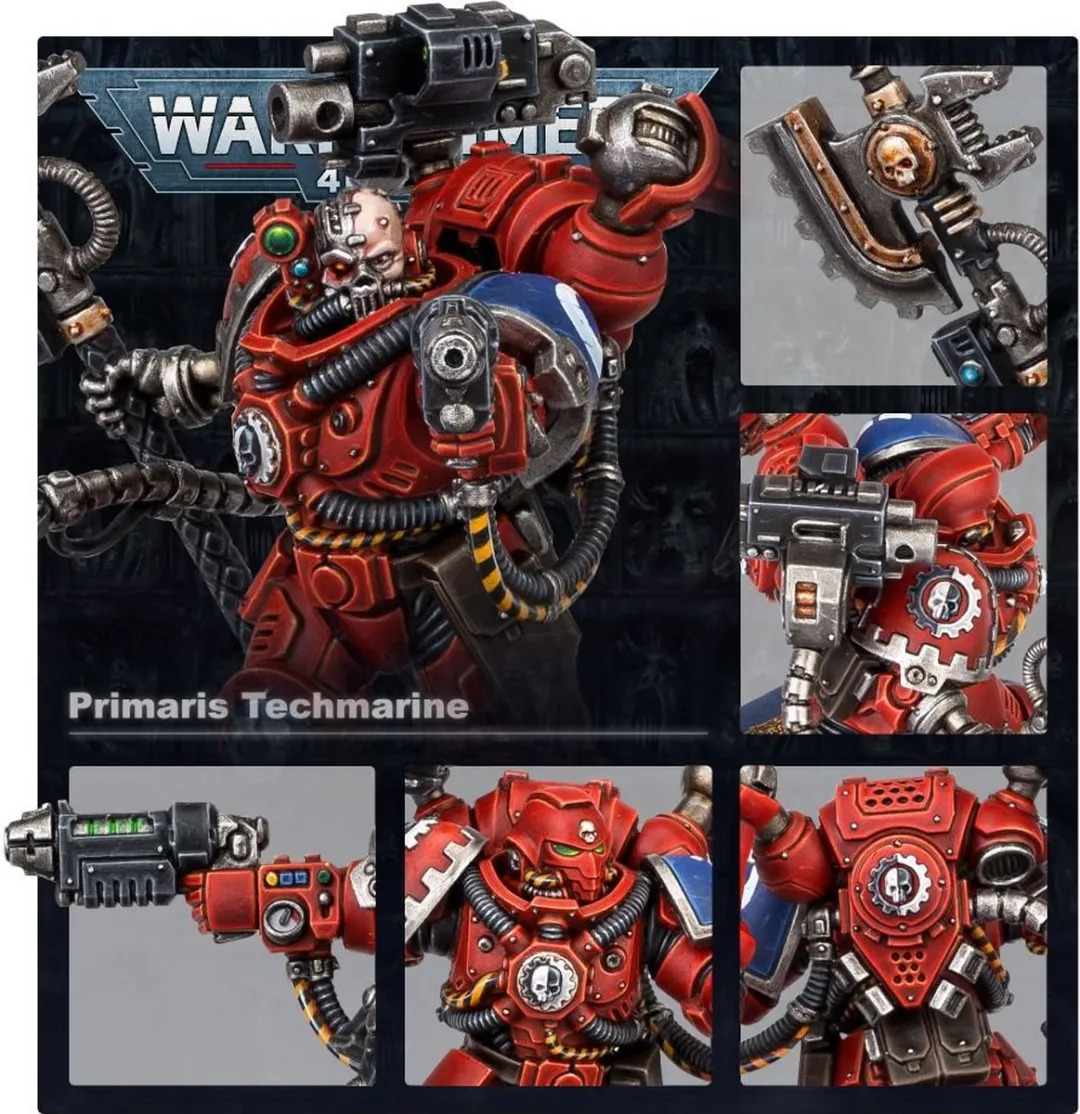 Games Workshop Warhammer 40.000 Space Marines Primaris Techmarine