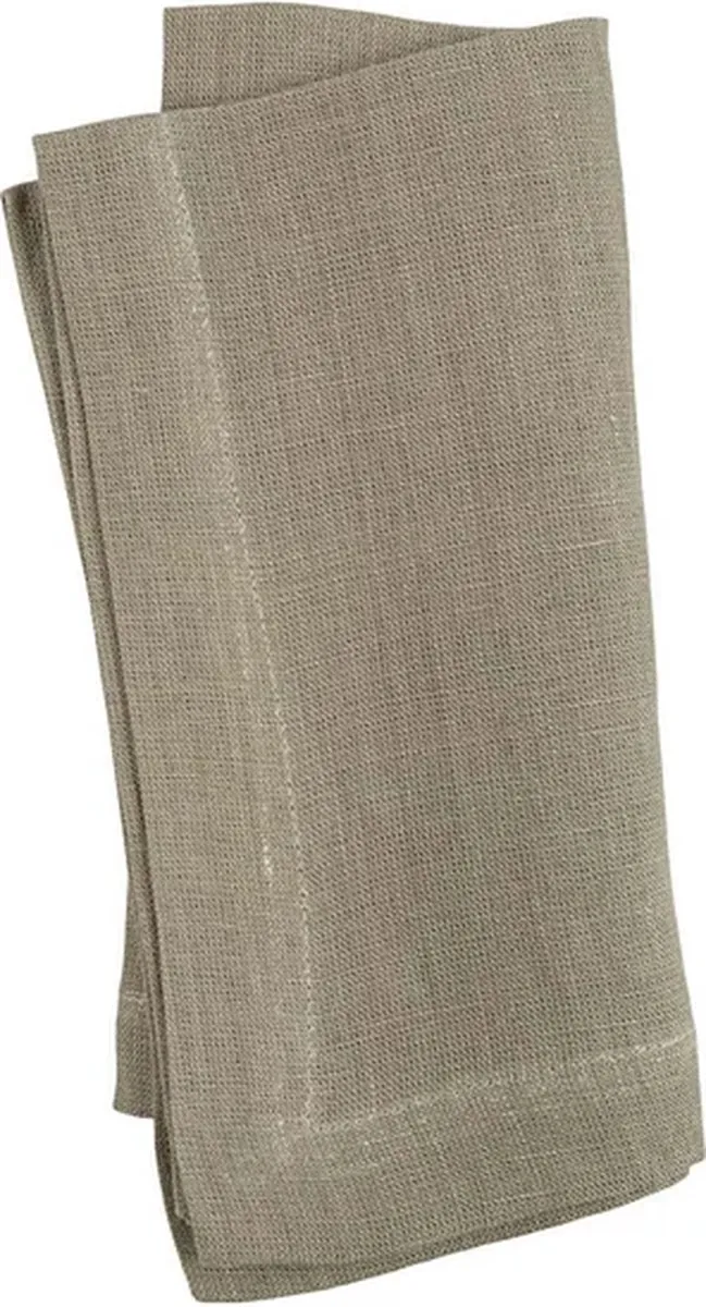 Creativ Company Stoffen Servet 42x42cm - Dusty Groen - 2 Stuks