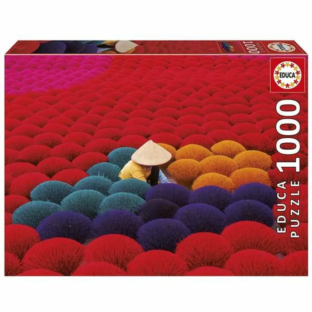 Educa 20282 Incense Village Puzzel - 1000 Stuks - Multicolor