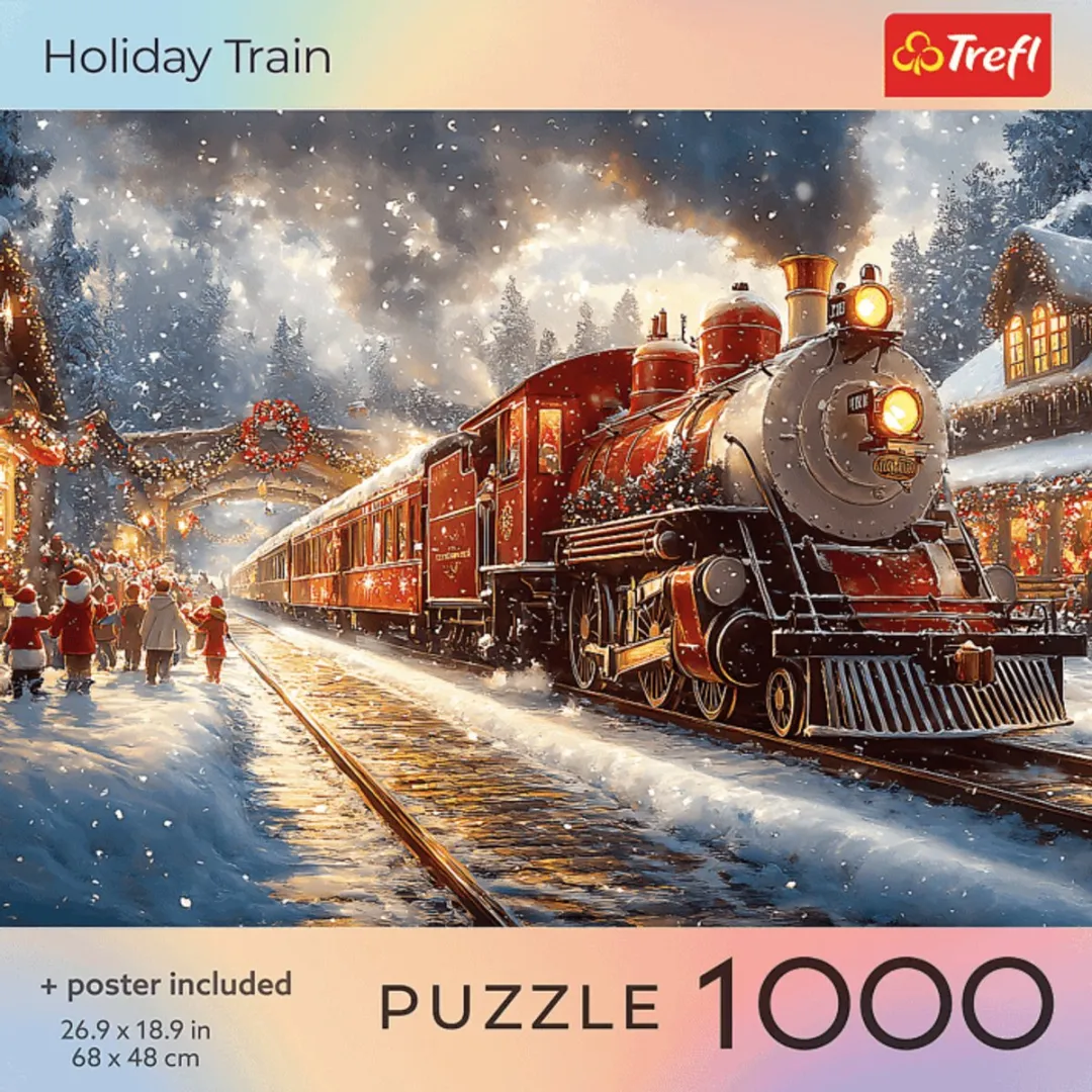 Trefl Holiday Train Legpuzzel 1000 Stuks