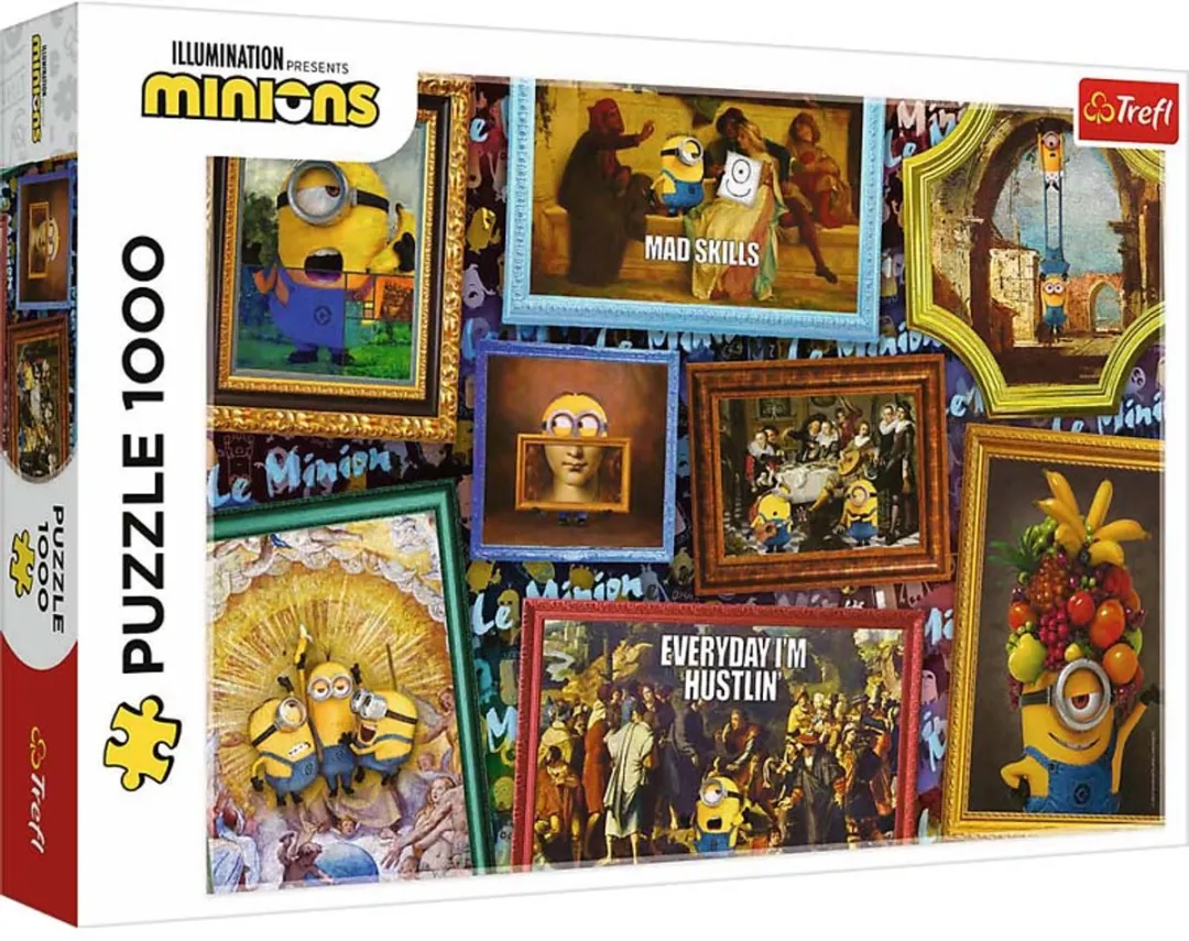 Trefl Puzzle 1000 Stuks Minion Galerij - Multicolor