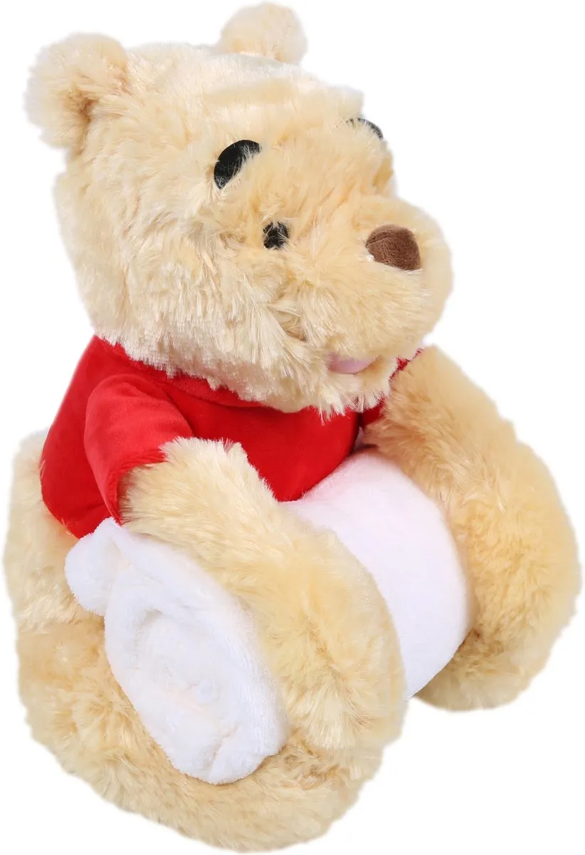 Disney Winnie de Poeh Pluche Deken 120x125cm